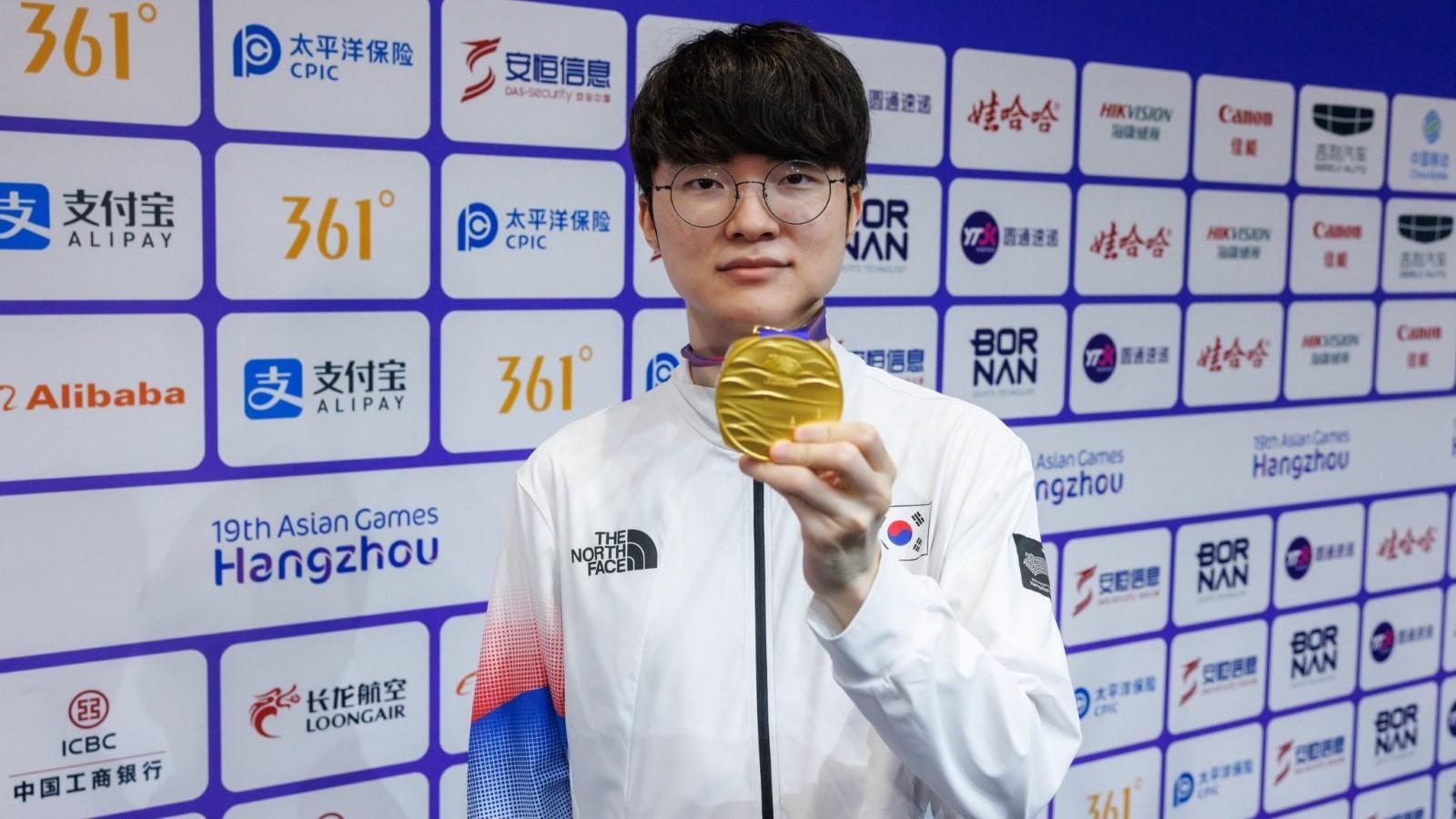 Faker can skip Korea draft if he wins Asia Games : r/leagueoflegends