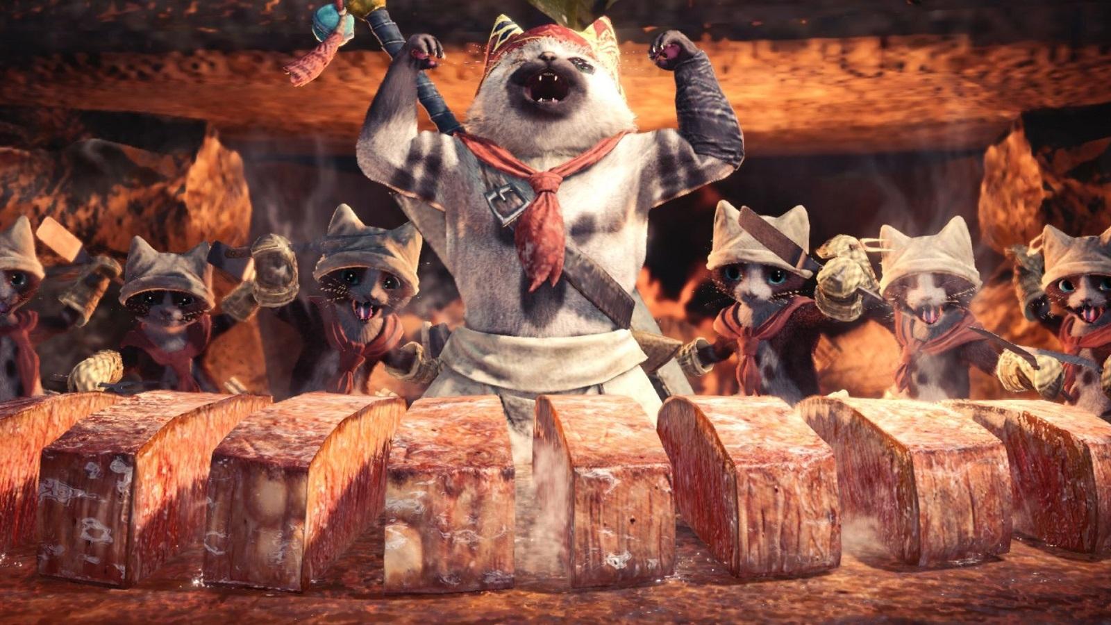 Monster Hunter Now Felyne chef