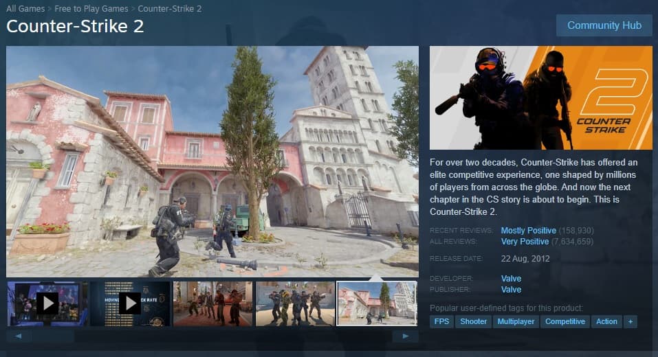 Counter-Strike 2 probably shouldn't be able to dine out on CS:GO's positive  reviews