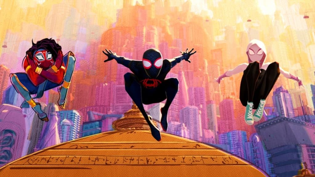 A still from Spider-Man: Across the Spider-Verse