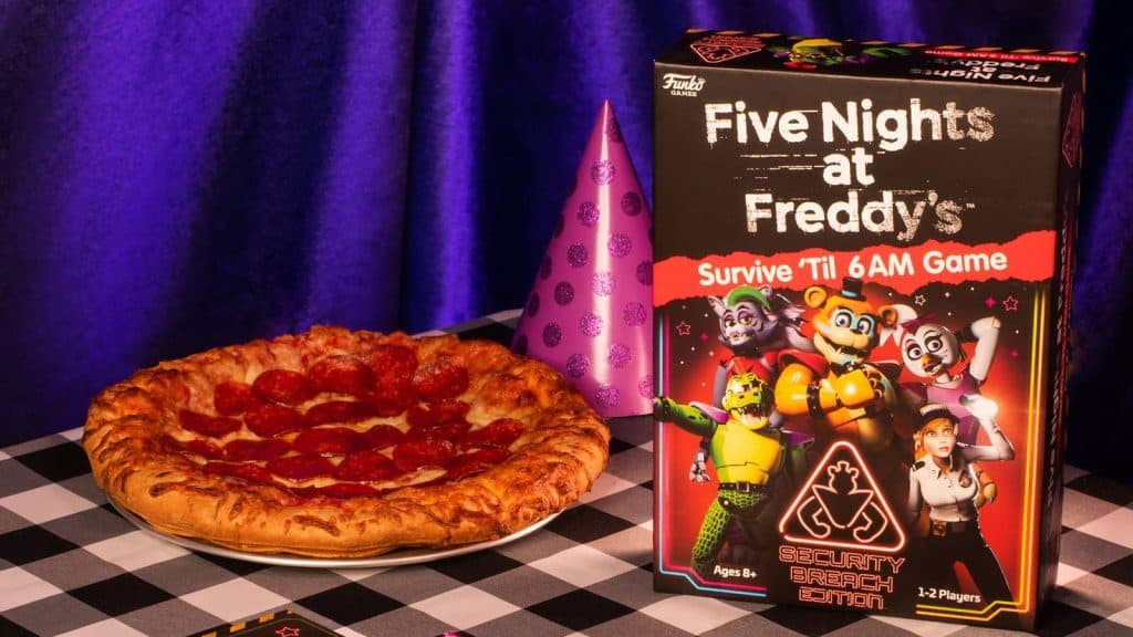 Five Nights at Freddy's Survive 'Til 6AM Security Breach Edition Game