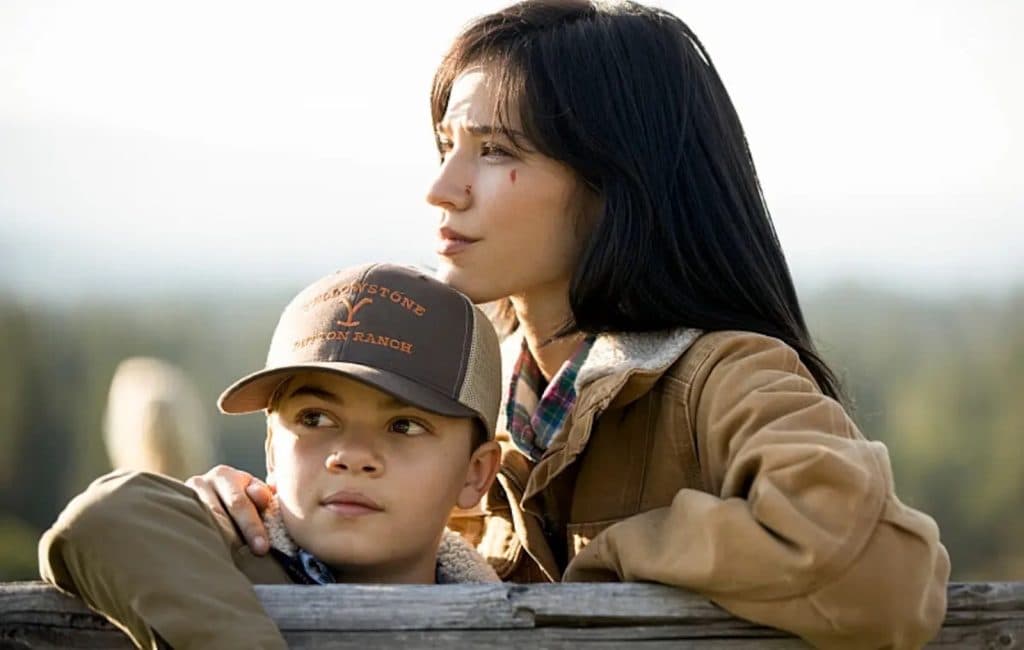 Tate and Monica Dutton in Yellowstone