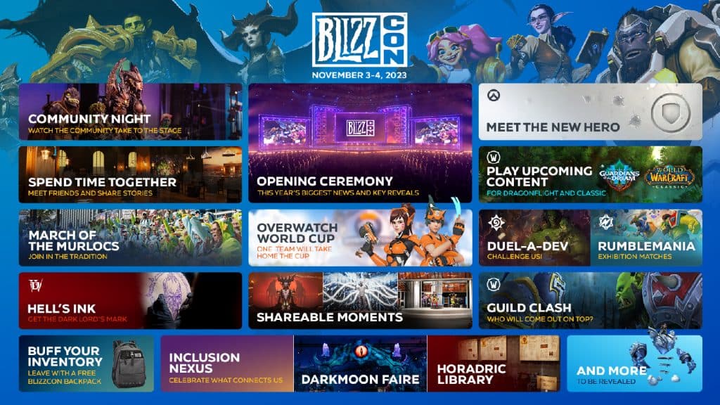 How to watch BlizzCon 2023: Dates, stream & more - Dexerto