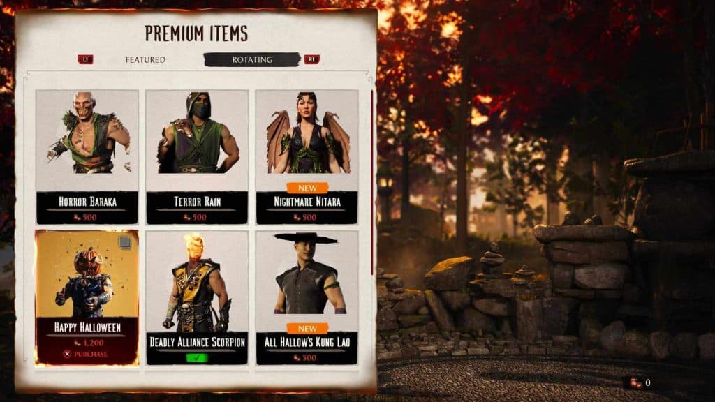 Mortal Kombat 1 terrifies on Halloween with the price of its paid
