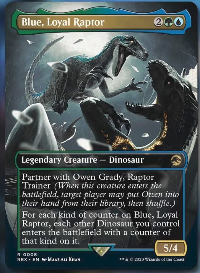 Jurassic World Blue MTG