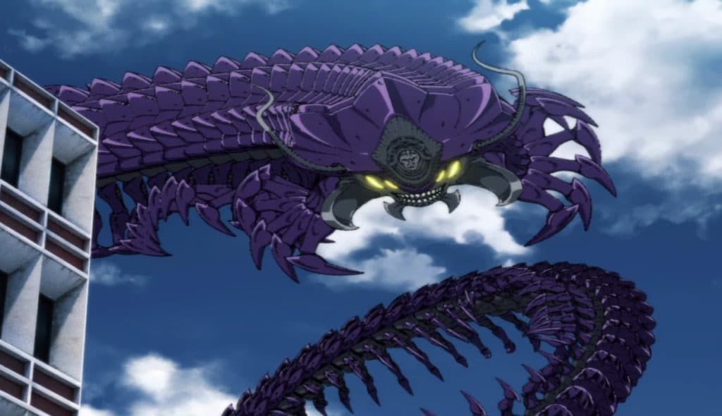 The Elder Centipede from One Punch Man s 2