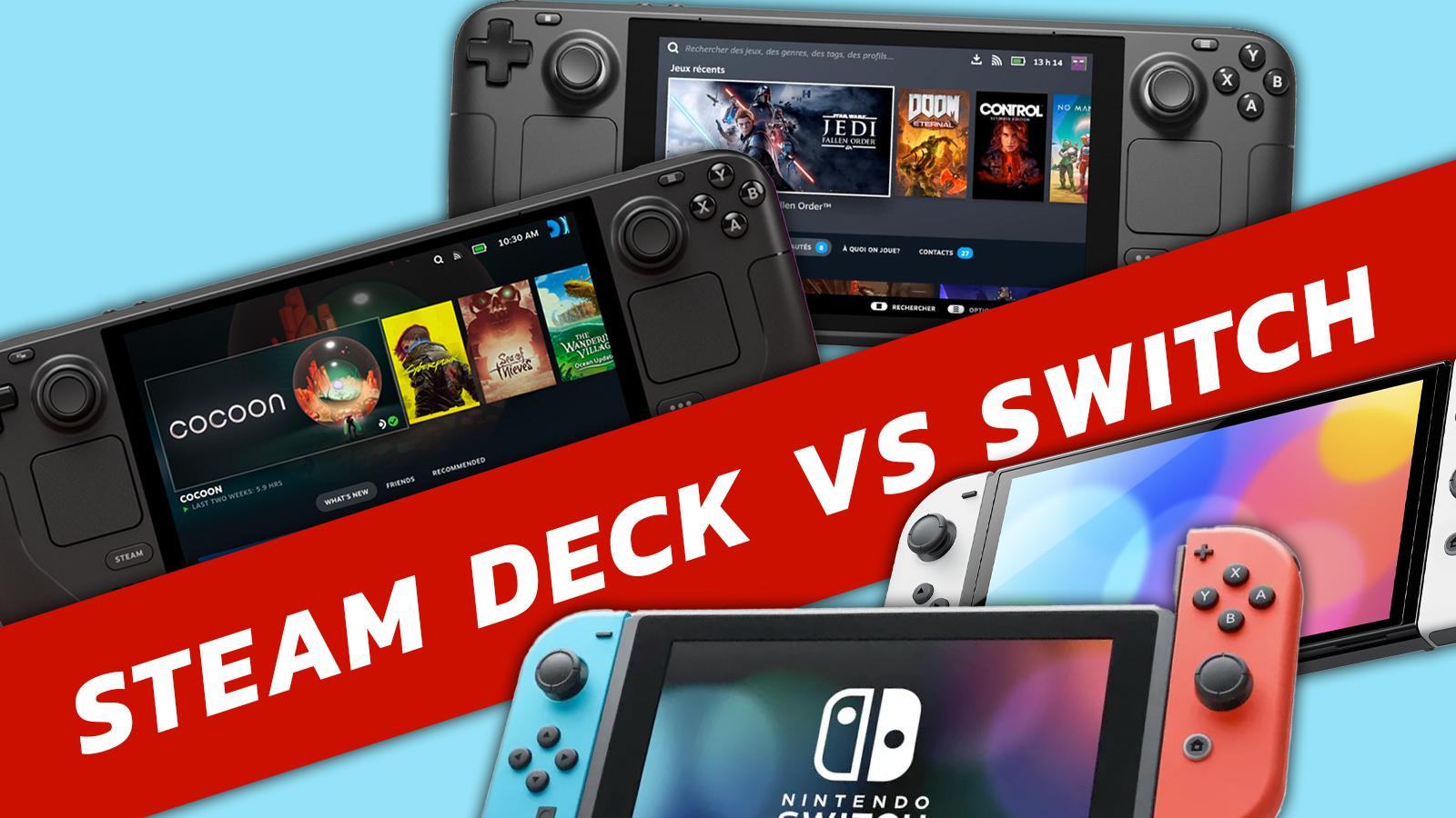 Steam Deck vs Nintendo Switch: 6 key differences you should know