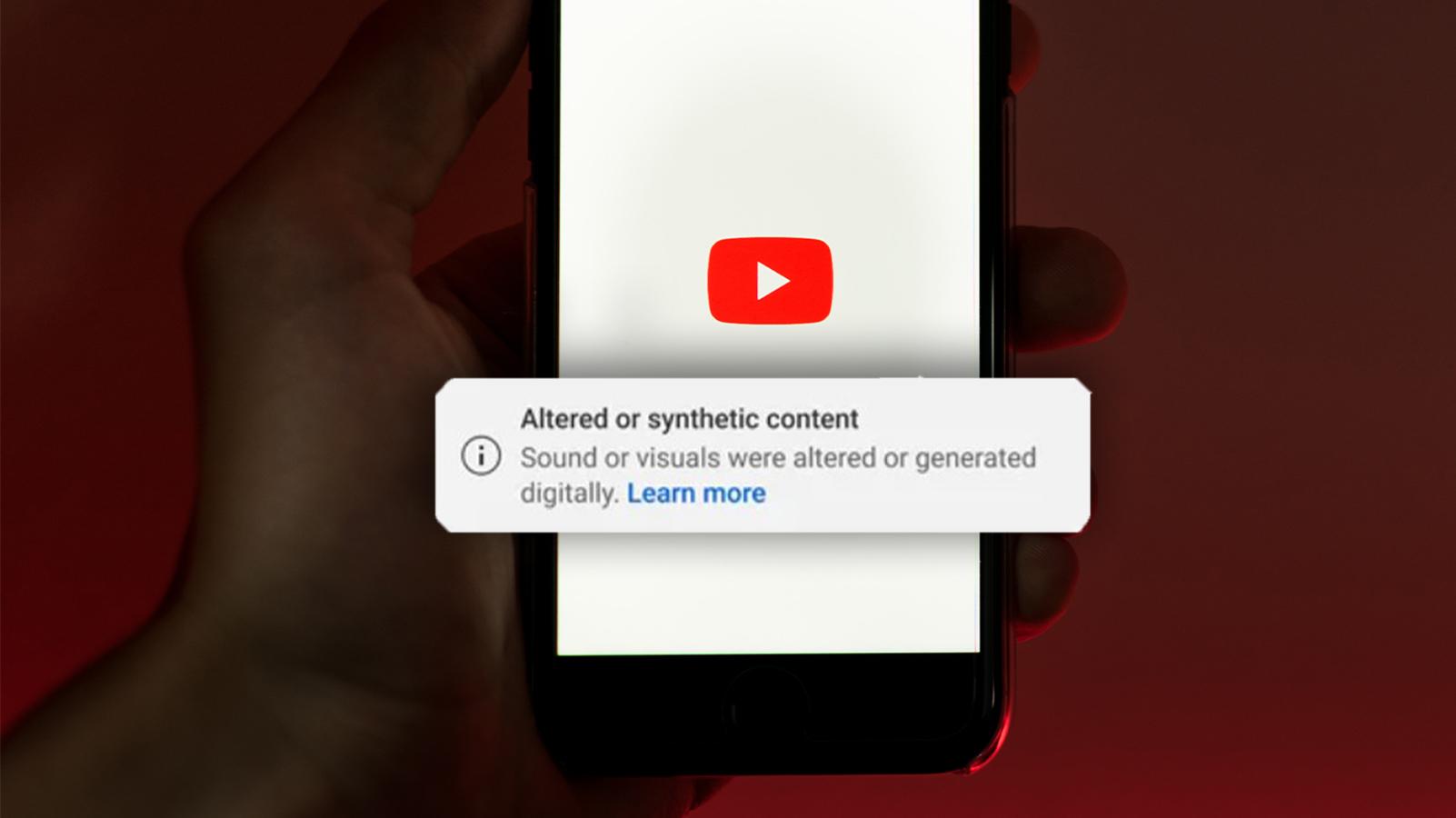 creators will soon have to disclose use of generative AI in videos  or risk suspension