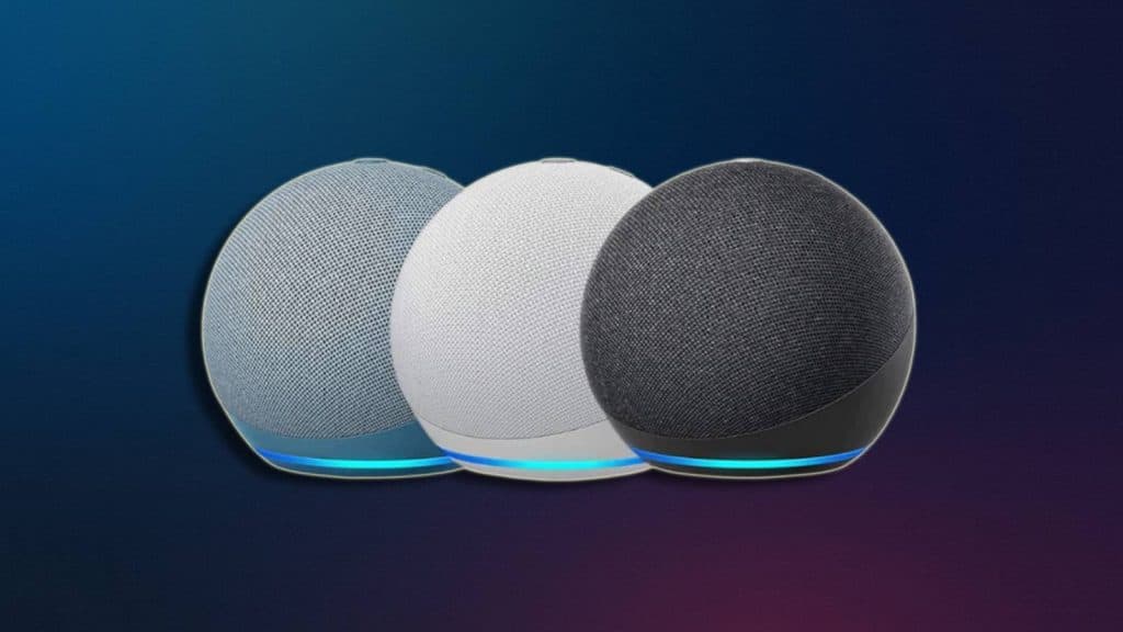 Echo Dot smart speakers