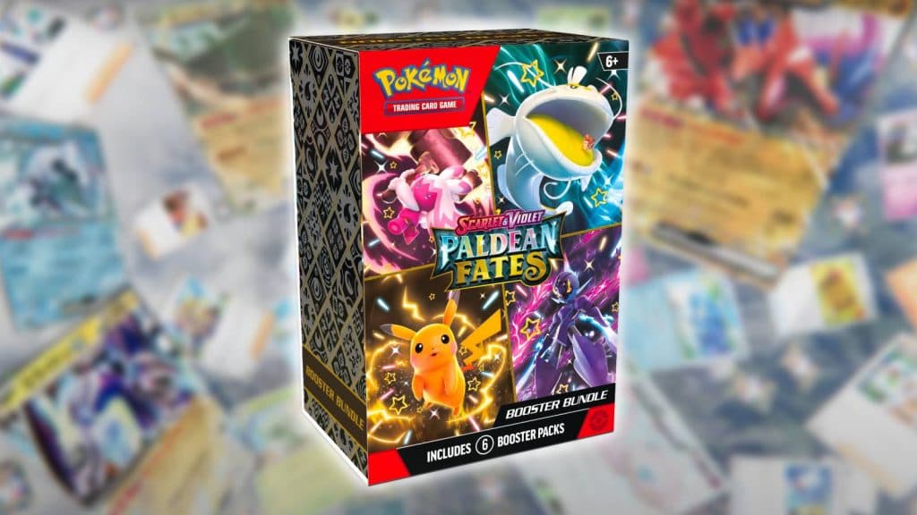 Pokemon TCG: Paldean Fates: Elite Trainer Box, Card Games