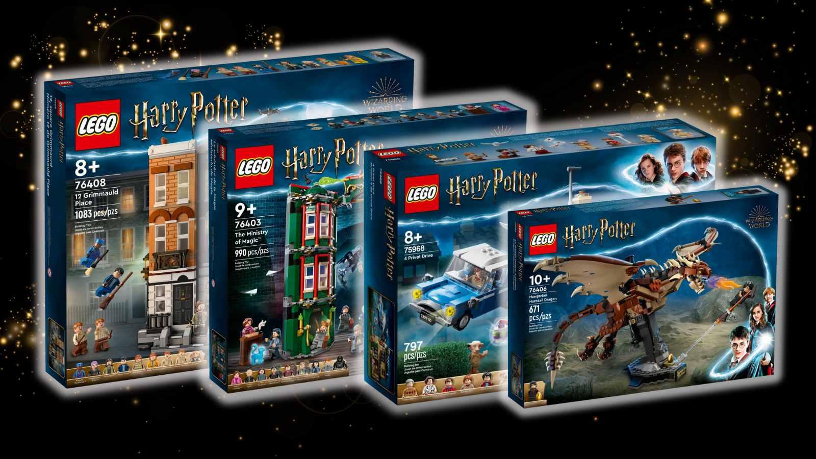 Every LEGO Harry Potter set retiring in 2023: Hedwig, 12 Grimmauld
