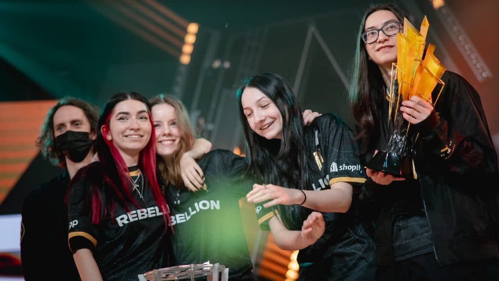 VCT Game Changers 2023 set new viewership record with Shopify Rebellion's trophy lift