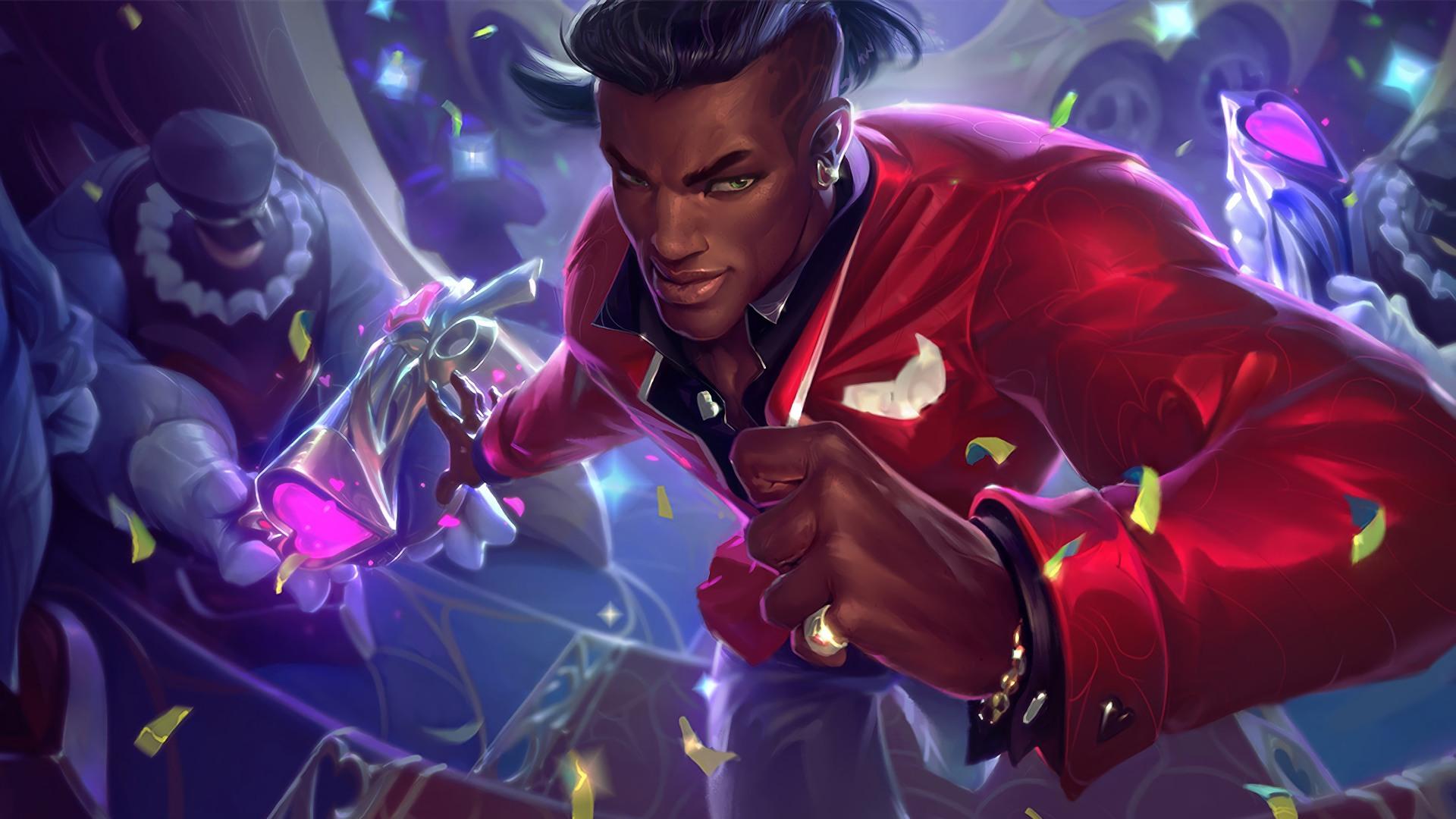 Heartseeker Lucian Splash Art