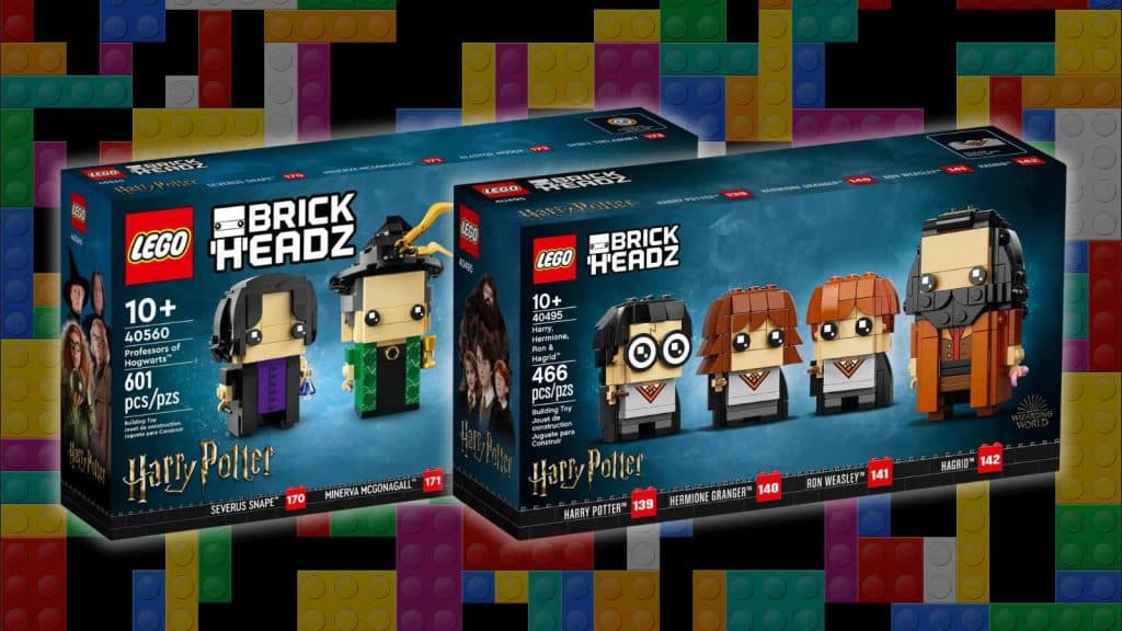 LEGO Harry Potter BrickHeadz Summer 2023 Sets Revealed - The Brick Fan