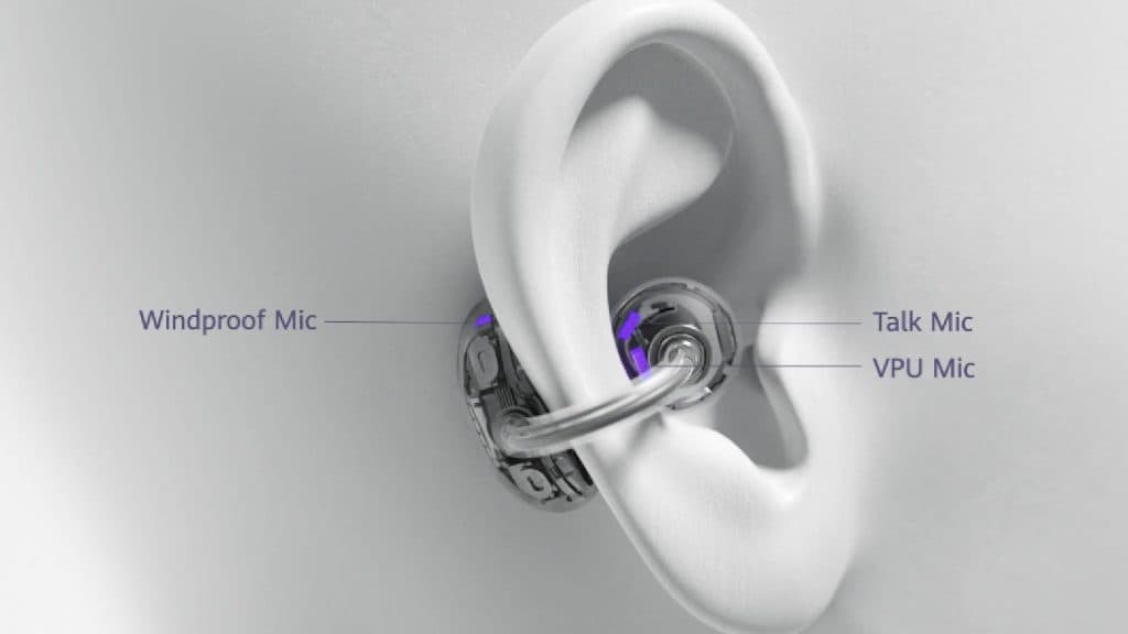 Huawei FreeClip earbuds are official with odd & interesting design