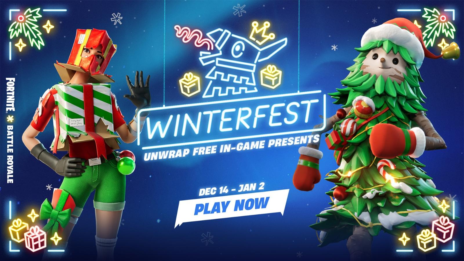 All Fortnite Winterfest 2023 challenges and rewards Dexerto