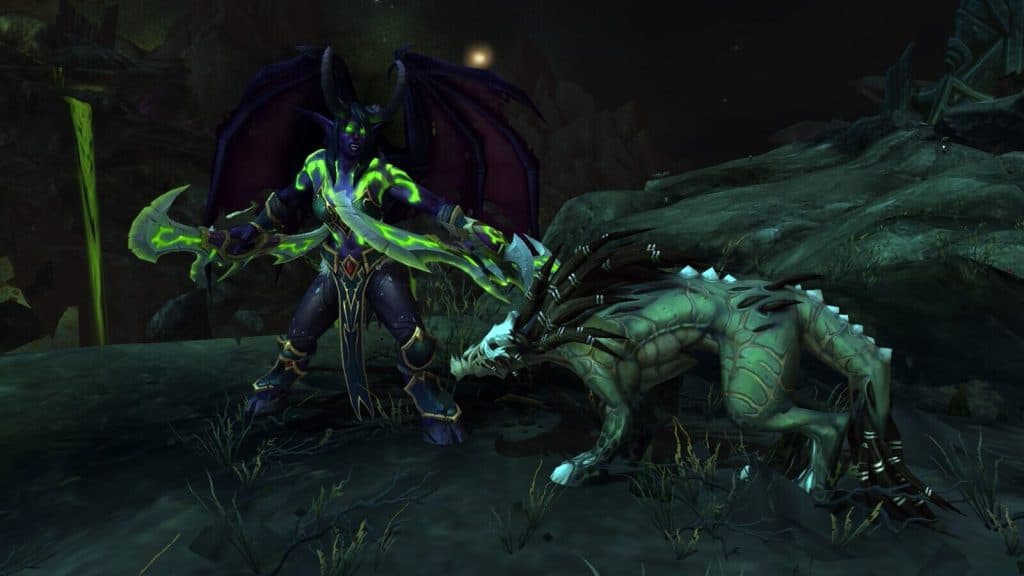 Demon Hunter in World of Warcraft Legion