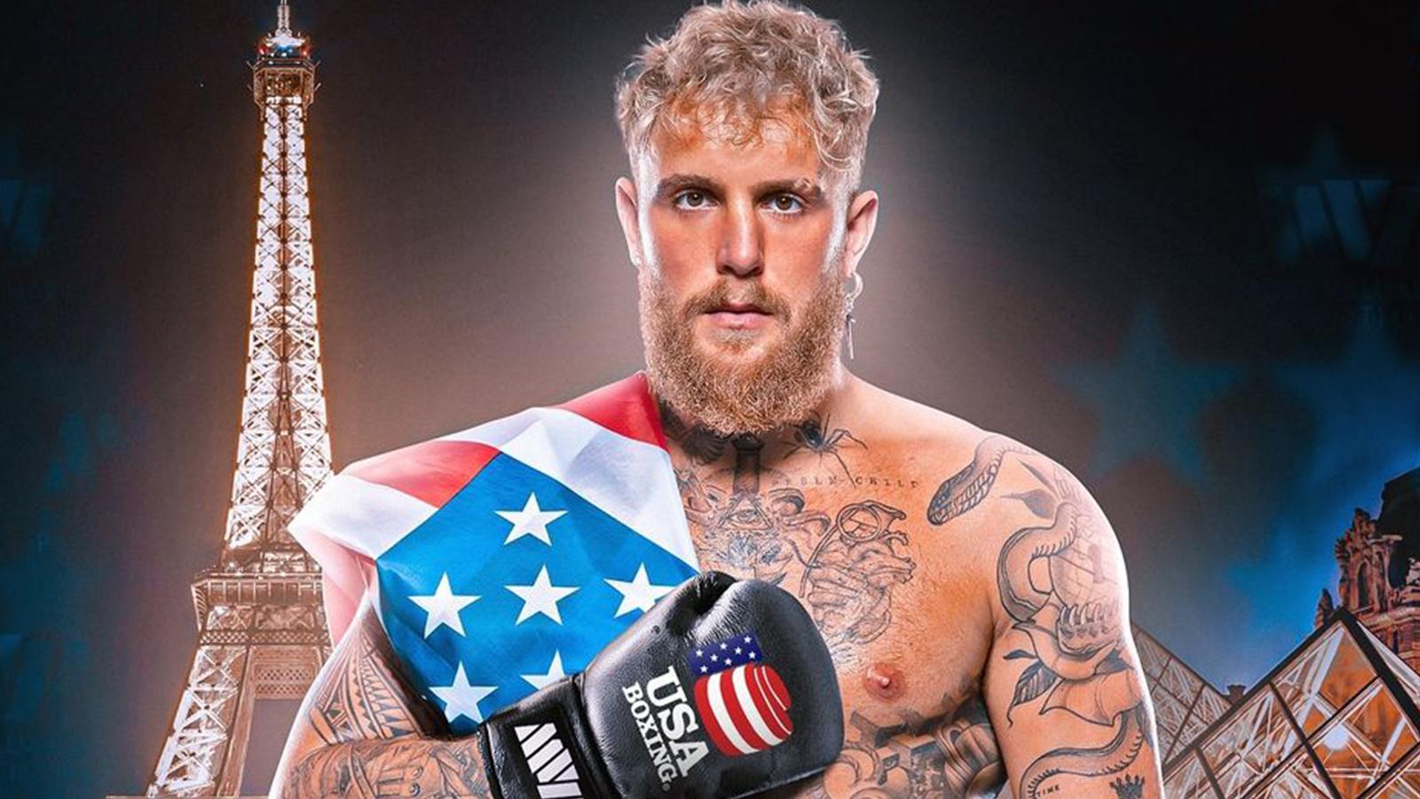Jake Paul partners with USA Olympic boxing team to promote boxing at