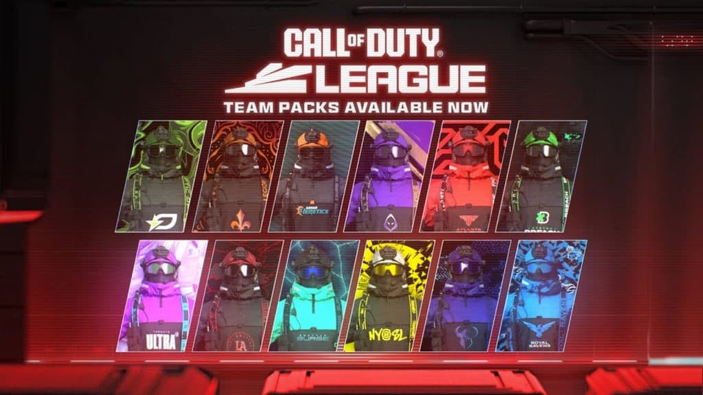 How to get Call of Duty League team packs in Modern Warfare 3 & Warzone