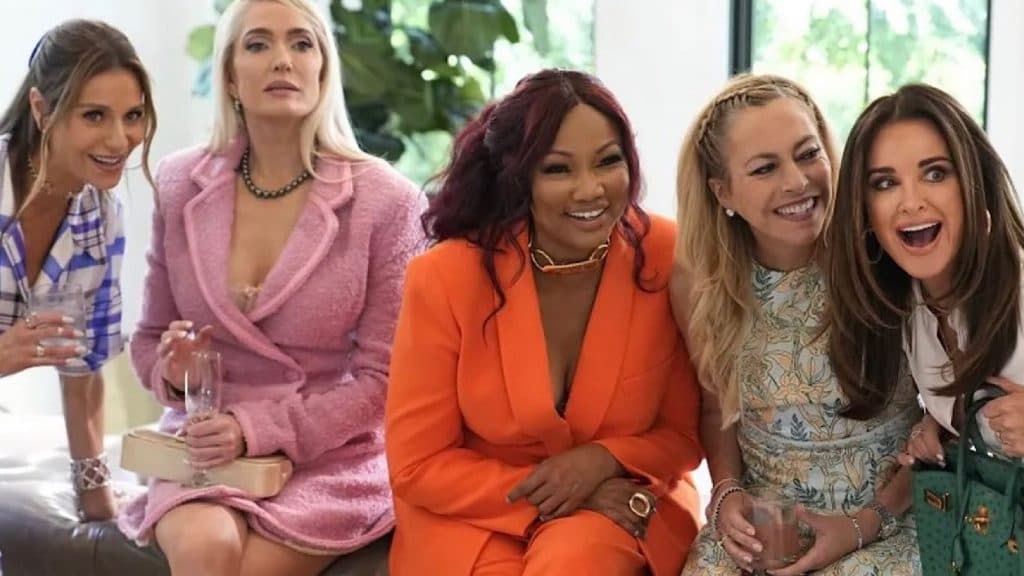 Dorit Kemsley, Erika Jayne, Garcelle Beauvais, Sutton Stracke, and Kyle Richards.