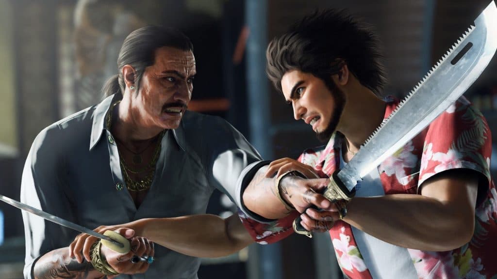 Yakuza 8 fight scene