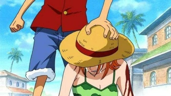 Nami and Luffy