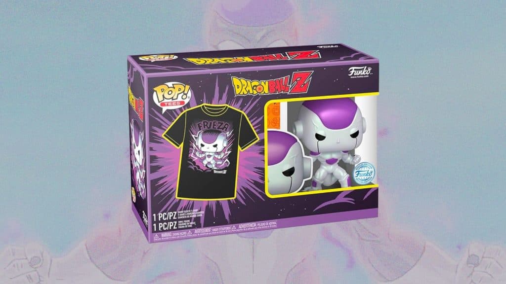 Funko Pop! & Tee Dragon Ball Z Frieza set