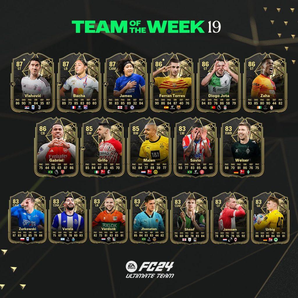 EA FC 24 TOTW 19