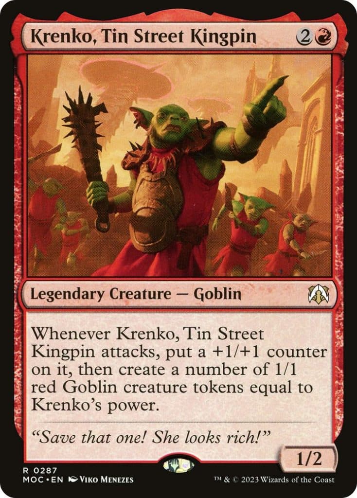 MTG Krenko, Baron of Tiny Street