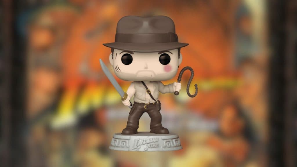  Funko Indiana Jones and The Temple of Doom: Indiana Jones with  Whip Pop Vinyl Action Figure : Toys & Games