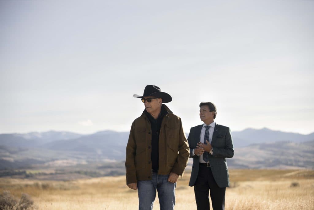 A still from Yellowstone