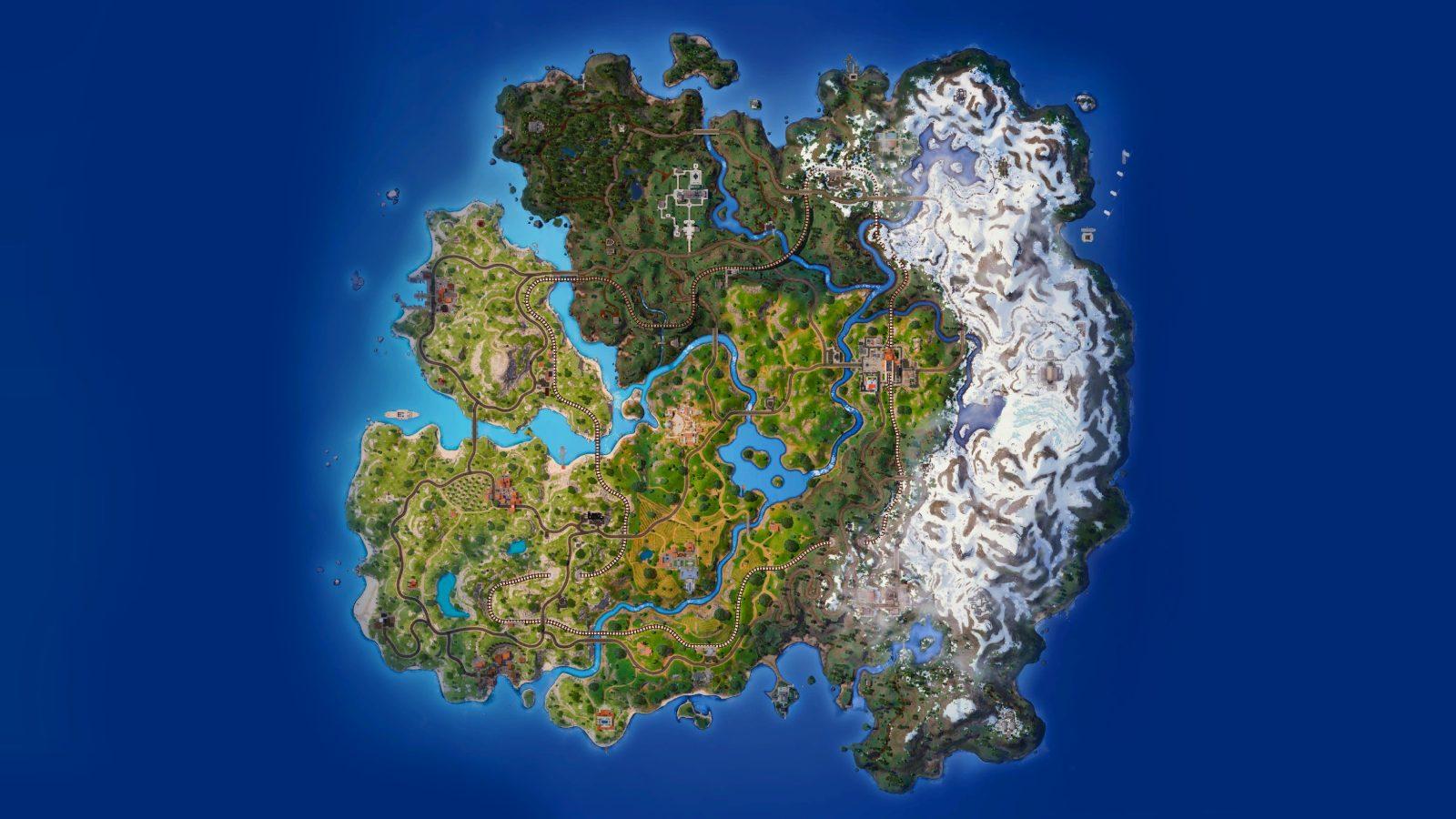 Fortnite Chapter 5 map