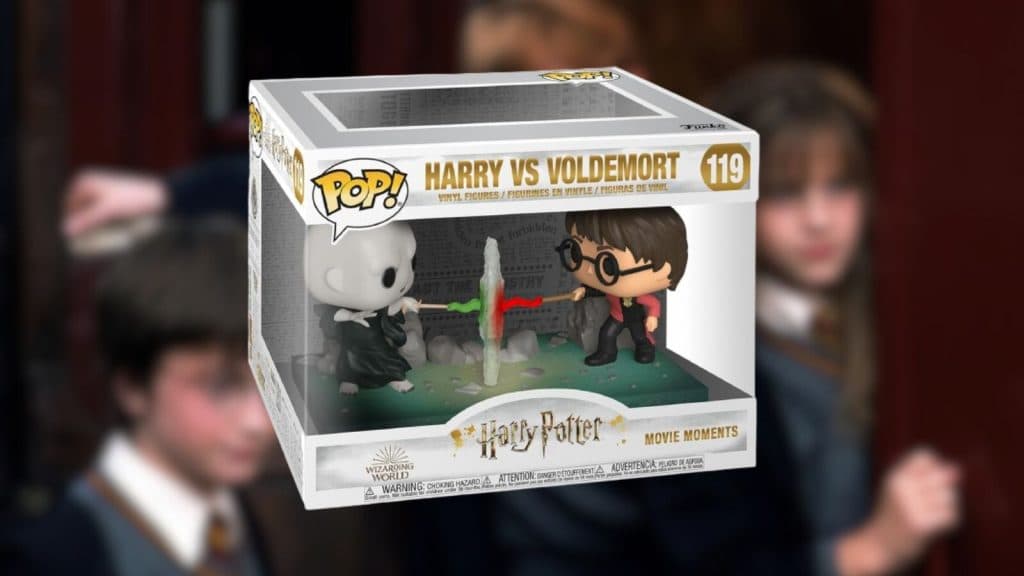  Funko Pop! Moment: Harry Potter - Harry VS Voldemort,  Multicolor : Toys & Games