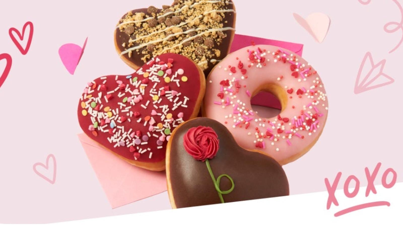 Krispy Kreme release limited edition Valentine doughnuts and people are obsessed Dexerto
