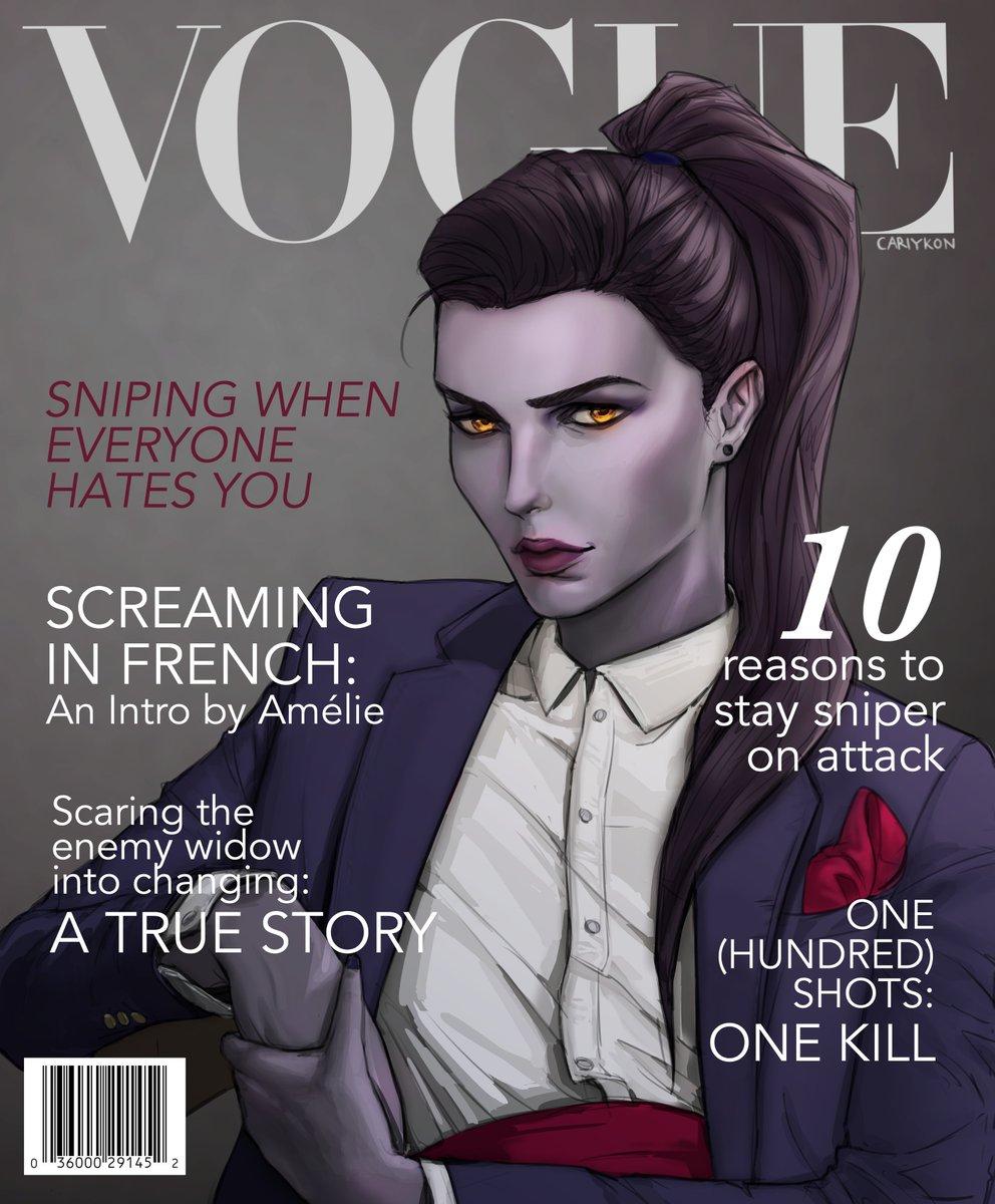 This awesome Overwatch fan art reimagines female heroes as Vogue cover  stars - Dexerto