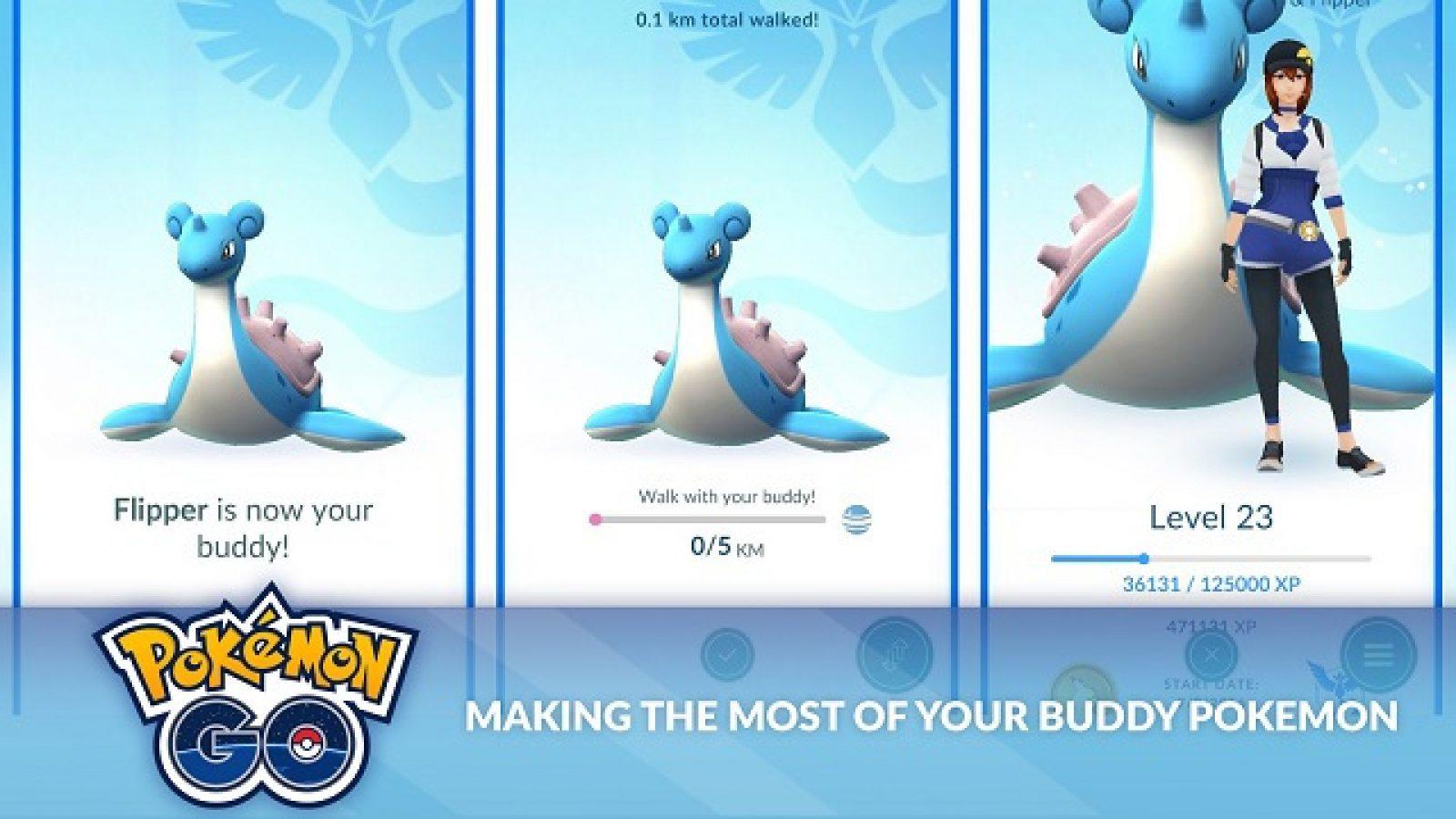 Pokémon Go Buddy: how to choose a Buddy and walk to get candy