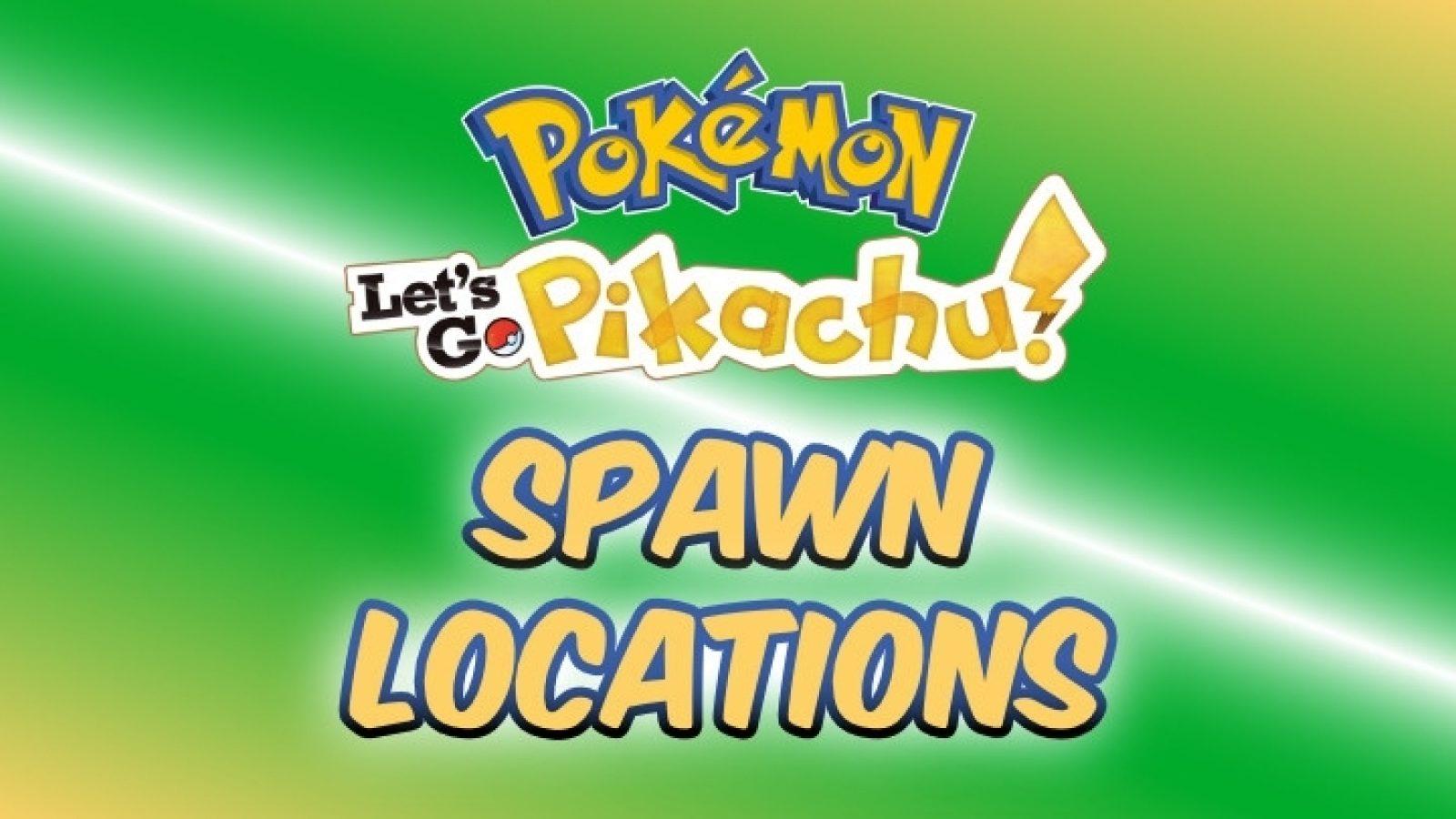 Pokémon Let's Go, Pikachu & Let's Go, Eevee - Rare Spawns