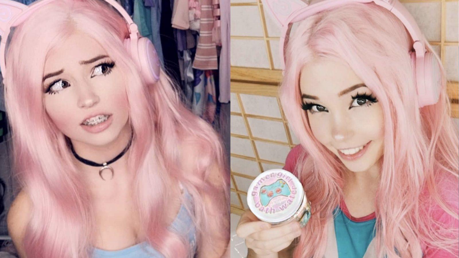 Watch: Gamer girl Belle Delphine wants to sell you her bath water