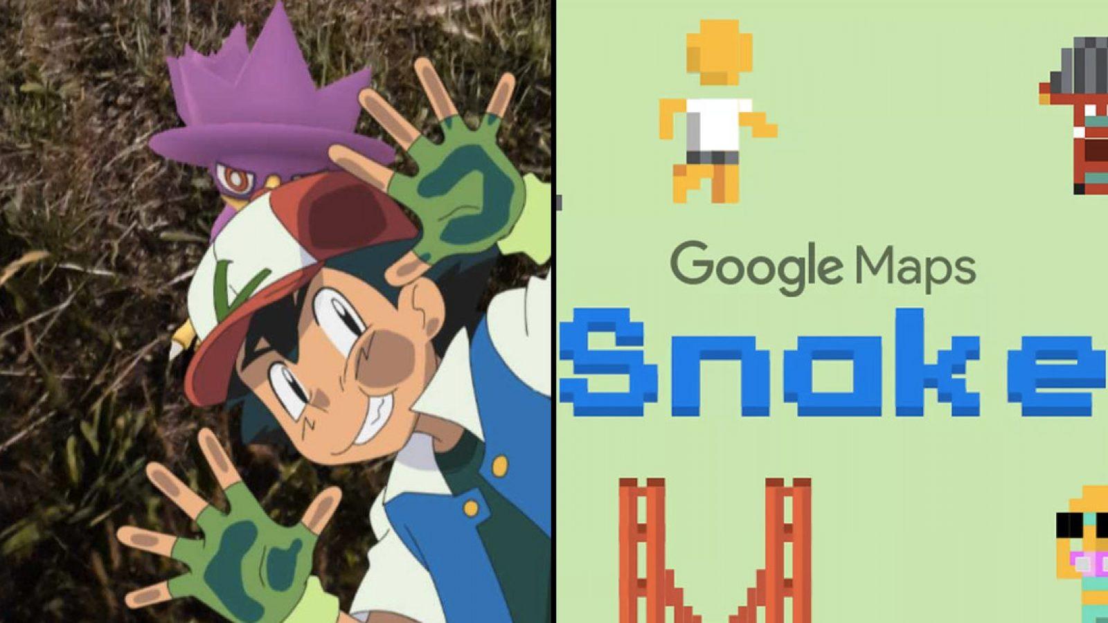 Google's 2019 April Fool's Day Joke: Play 'Snake' Within Maps on