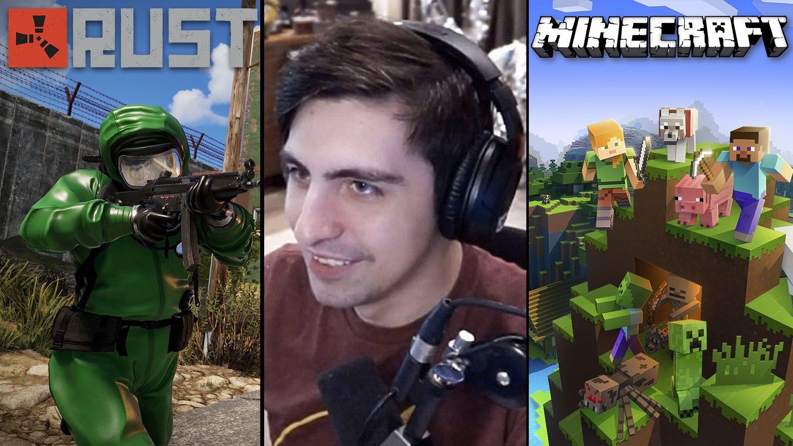 Shroud on where Minecraft and Rust rank against the best games of all time  - Dexerto