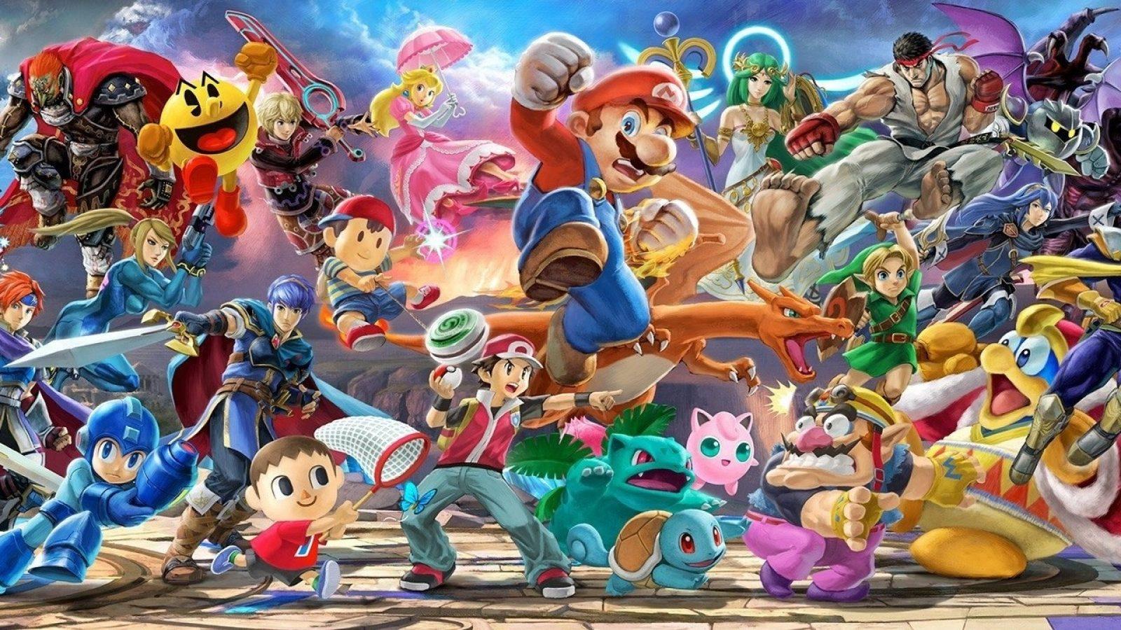 My smash prediction,either these two characters can be a fighter for smash  because the cloud that looked like rayman and the purple and yellow chair  in the direct.(either bandana dee can appear