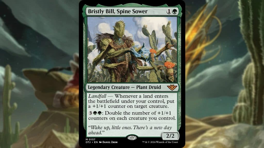 MTG Thunder Junction Best Cards Bristly Bill