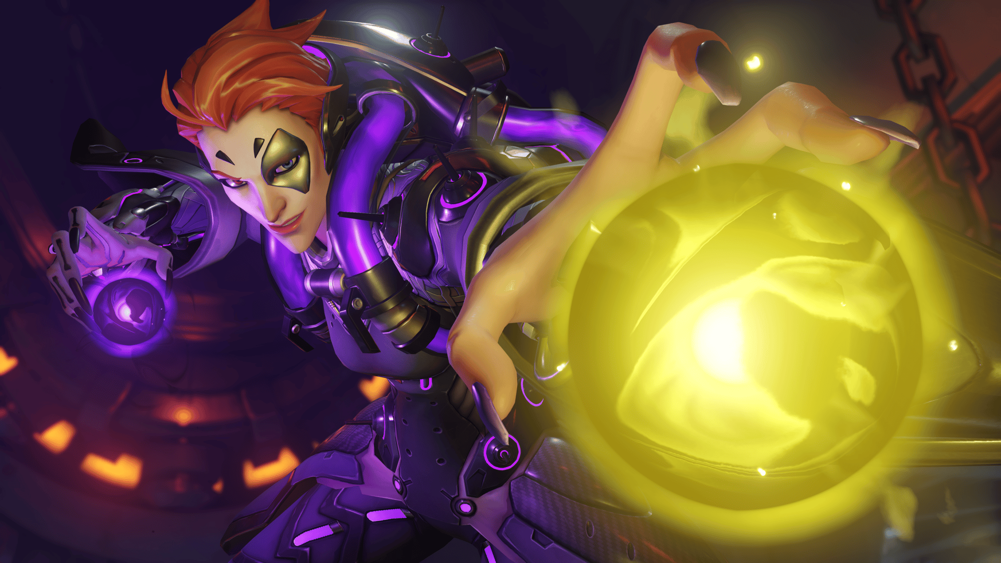 Moira uses Orbs