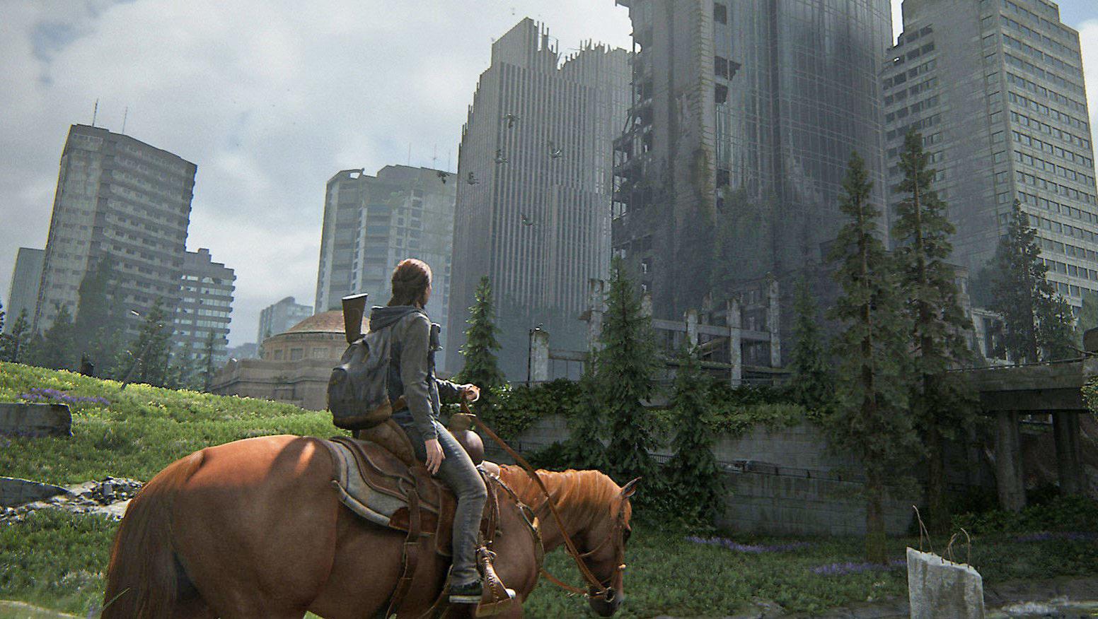 Last of Us Part 2 Ellie on her horse