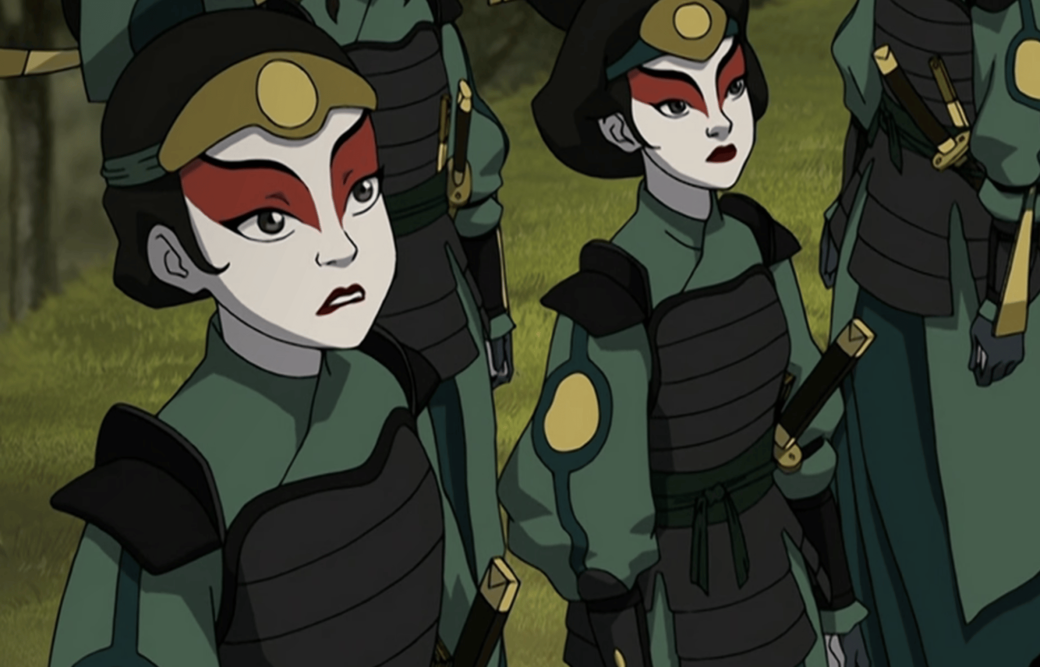 kyoshi warriors avatar the last airbender