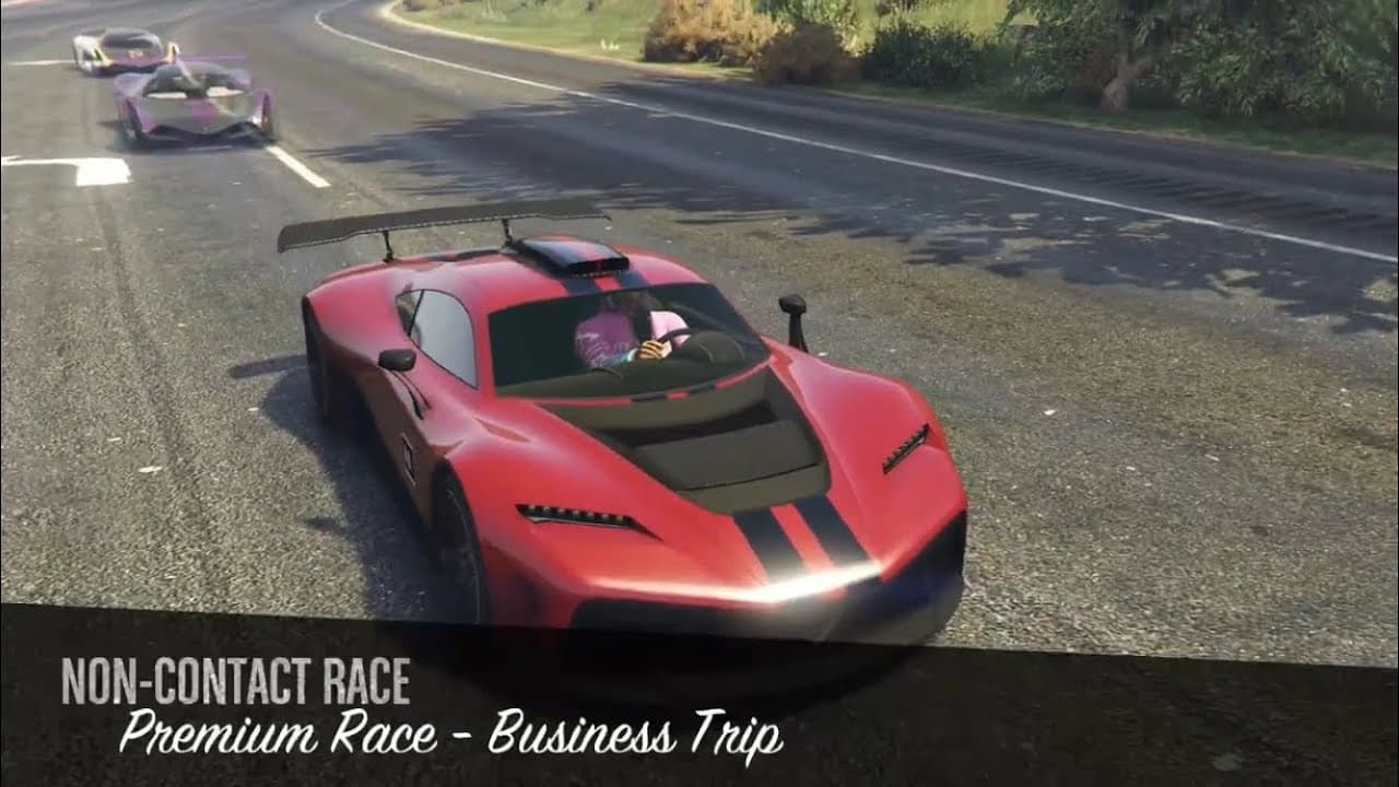 Business trip race in gta online