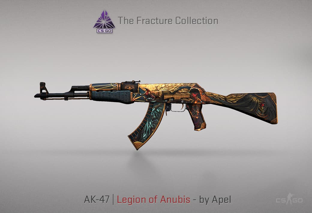 AK-47 Legion of Anubis skin in CSGO