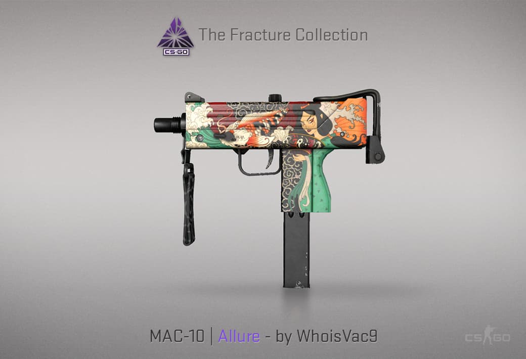 MAC-10 Allure skin for CSGO