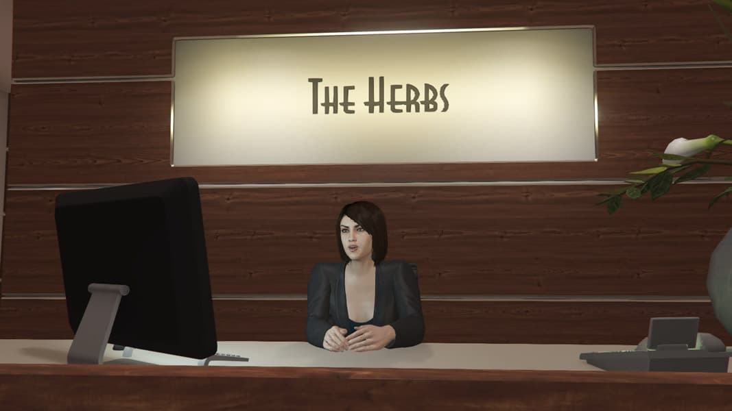 GTA V business receptionist 