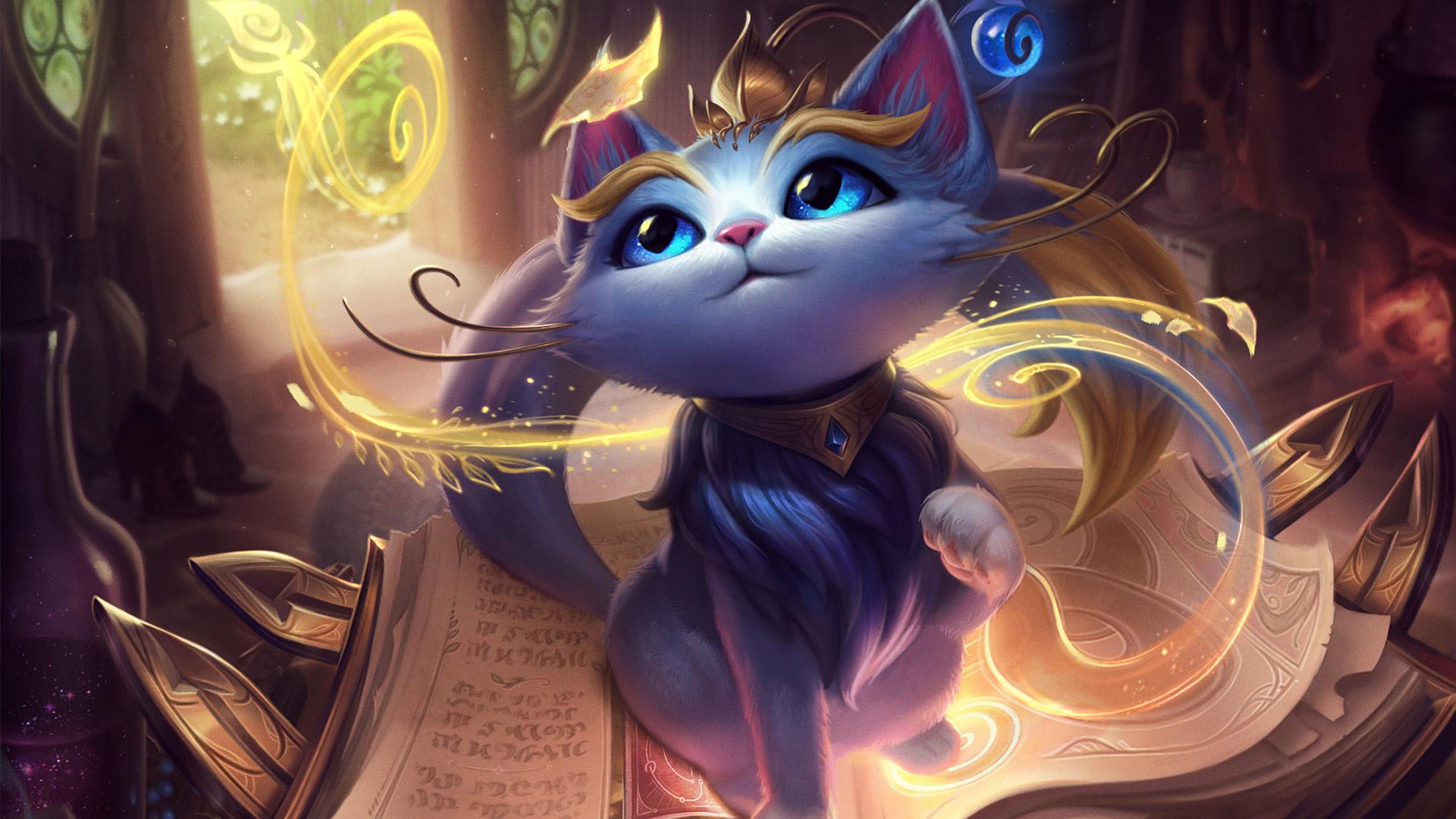 Yuumi splash art from league of legends